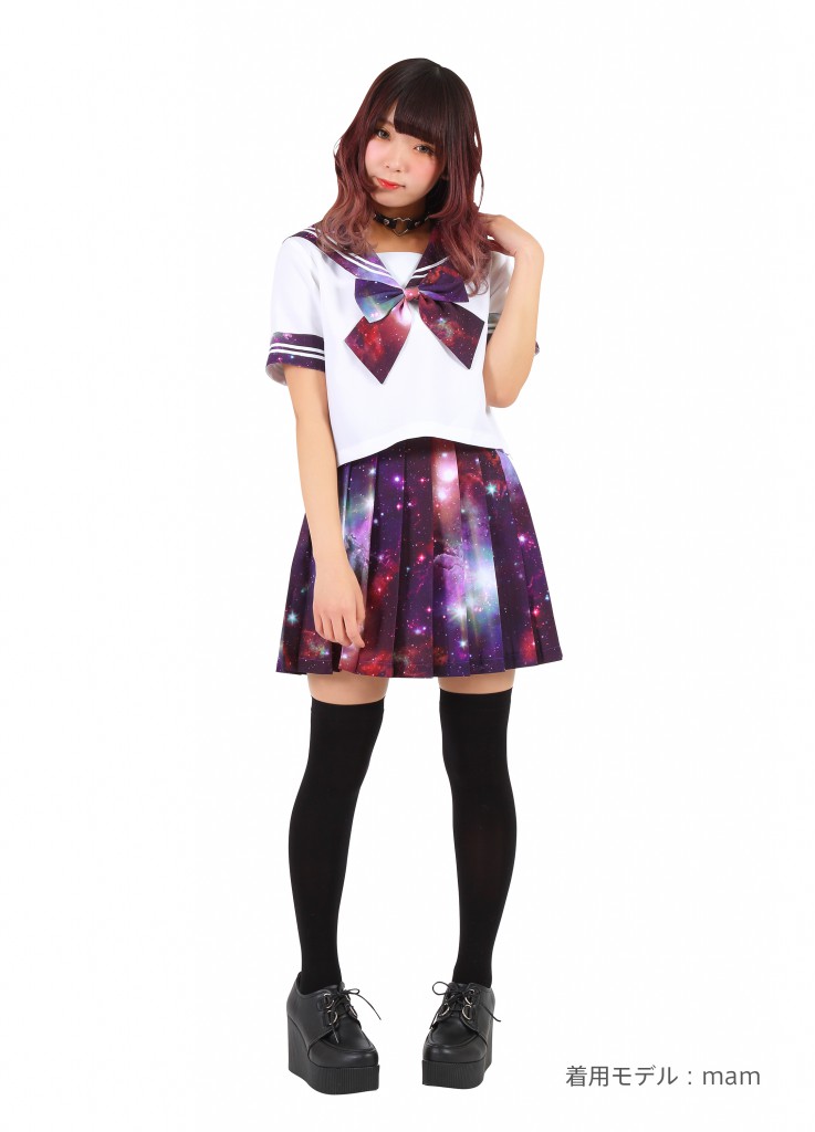 宇宙柄や深海柄など!新感覚のセーラー服「ネオグラフィックセーラー服 宇宙柄や深海柄など!新感覚のセーラー服「ネオグラフィックセーラー服